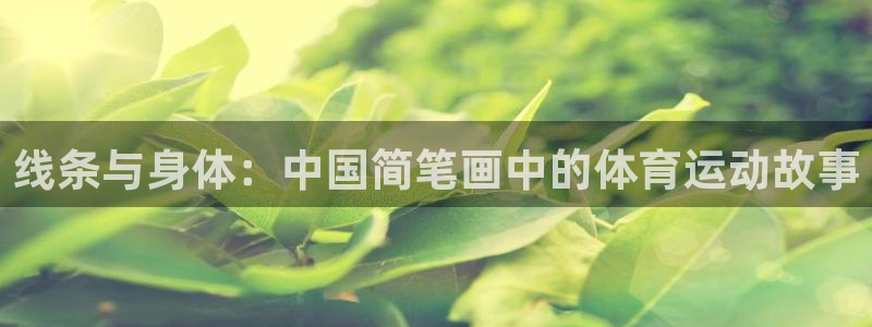 MK体育官网下载招商电话号码查询是多少：线条与身体：中国简笔